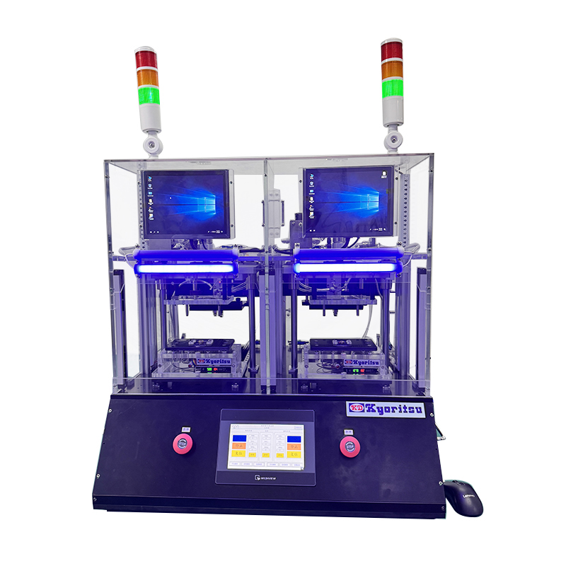 Dual cylinder PLC burning equipment