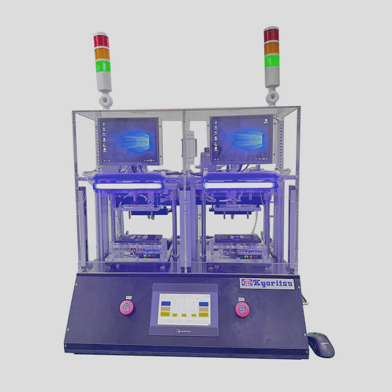 Dual cylinder PLC burning equipment